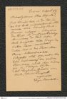 Nachlass Franz Steindachner, Postkarte von Gregor Bucchich an Franz Steindachner (14.05.1904), Inv.Nr. 63.01, Seite 1